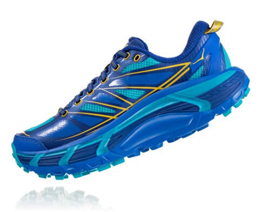 Hoka One One トレイルシューズ レディース 青 - Mafate Speed 2 - FH4678032